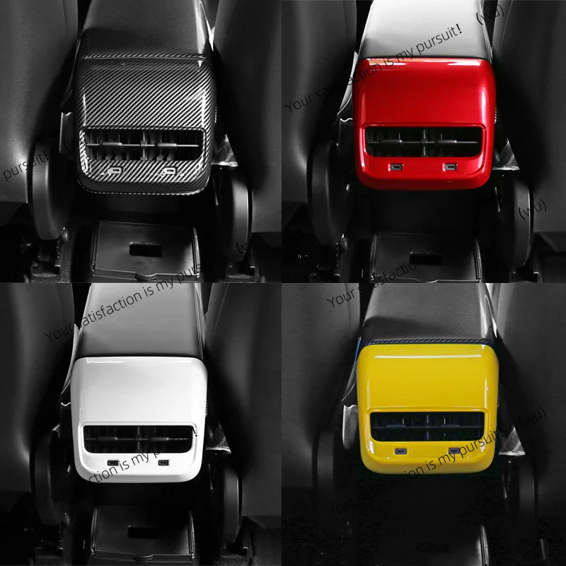 

Suitable for Tesla Model3/Y rear discharge trend decorative frame carbon fiber accessories