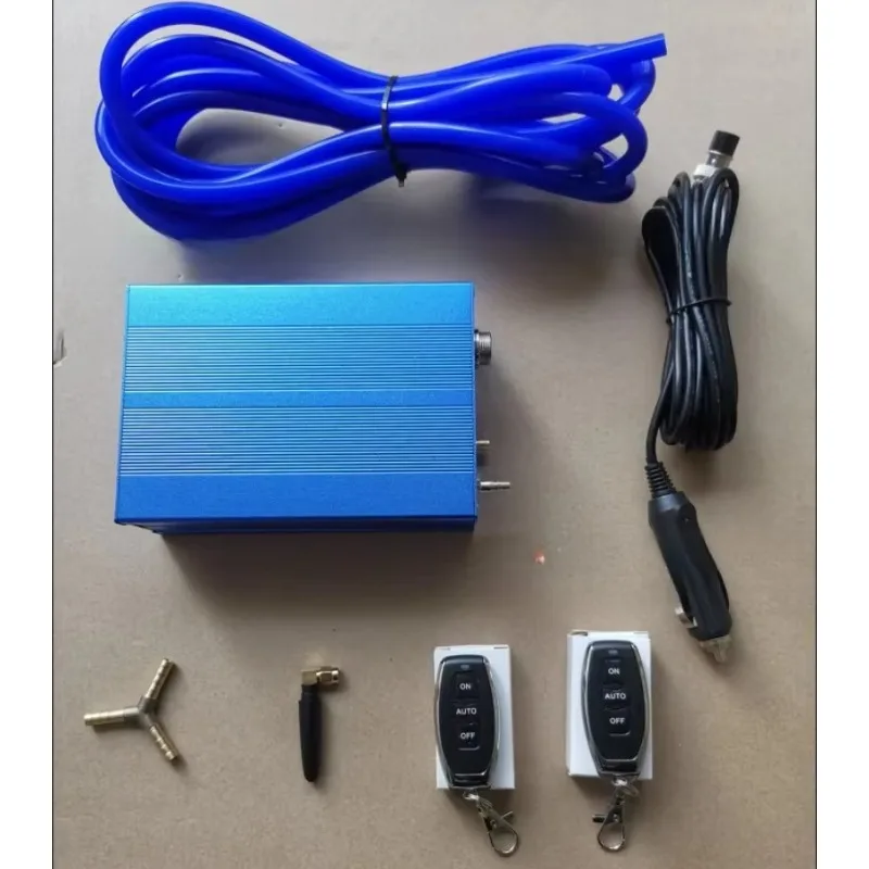 Car Exhaust Sound Modification Kit, Adjustable Exhaust Valve with Remote Control & Vacuum Pump