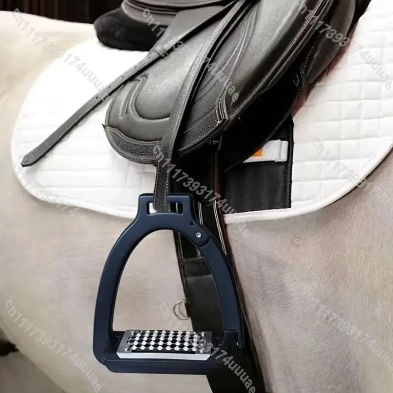 Anti Slip Safety Stirrups for Horse Riding Equestrian Training Pedals Protective Stirrup Irons Horseback Riding Accessories