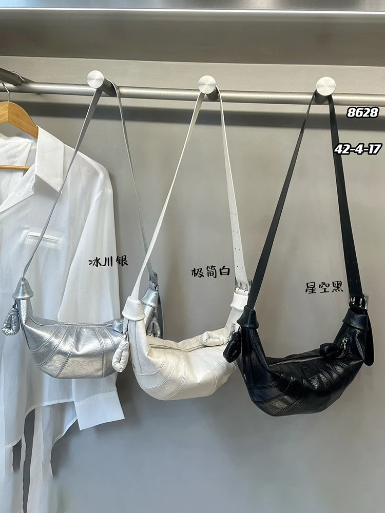 2024 New Women's Crossbody Shoulder Hobo Bag y2k Women Cross Body Messenger Bags Fashion Chest Bag Women Dumpling Bag