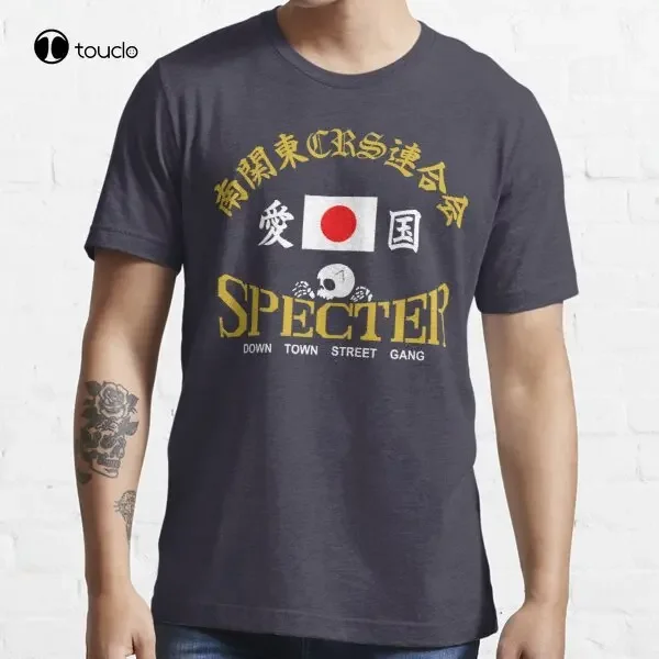 Bosozoku Japanese Biker Gang Specter T-Shirt Tee Shirt Skull Shirt Custom Aldult Teen Unisex Digital Printing Tee Shirts Tshirt