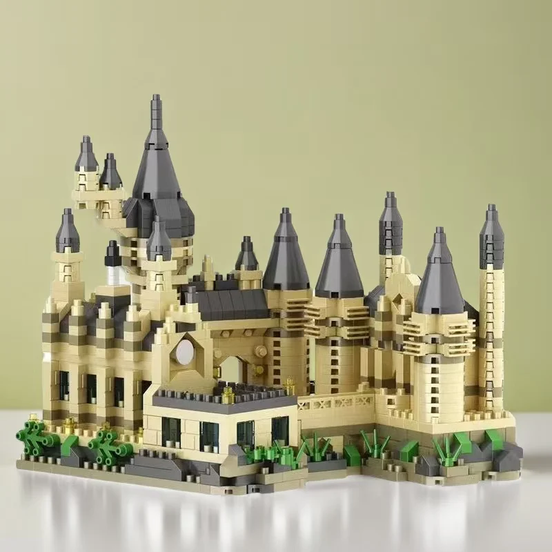 1851Pcs Mini Magic Academy Model Building Blocks, Adult Educational Toys, Home Decoration, Birthday Gifts, Christmas Gifts view 5