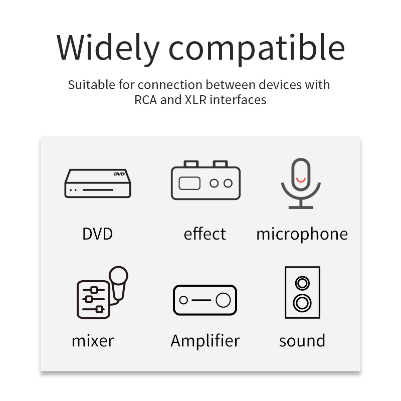 YYAUDIO HIFI 2RCA do 2XLR Kabel audio 6N OFC 3-pinowy kabel XLR żeński do RCA męski do wzmacniacza głośnikowego Kabel krosowy miksera