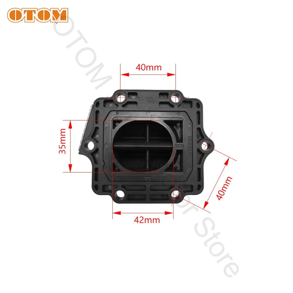 1983-2006 For KAWASAKI Motorcycle Cage System Intake Reed Valve Carbon Fiber Gaskets Assy KX125 KDX200 KDX220 VFORCE V4R13G Bike