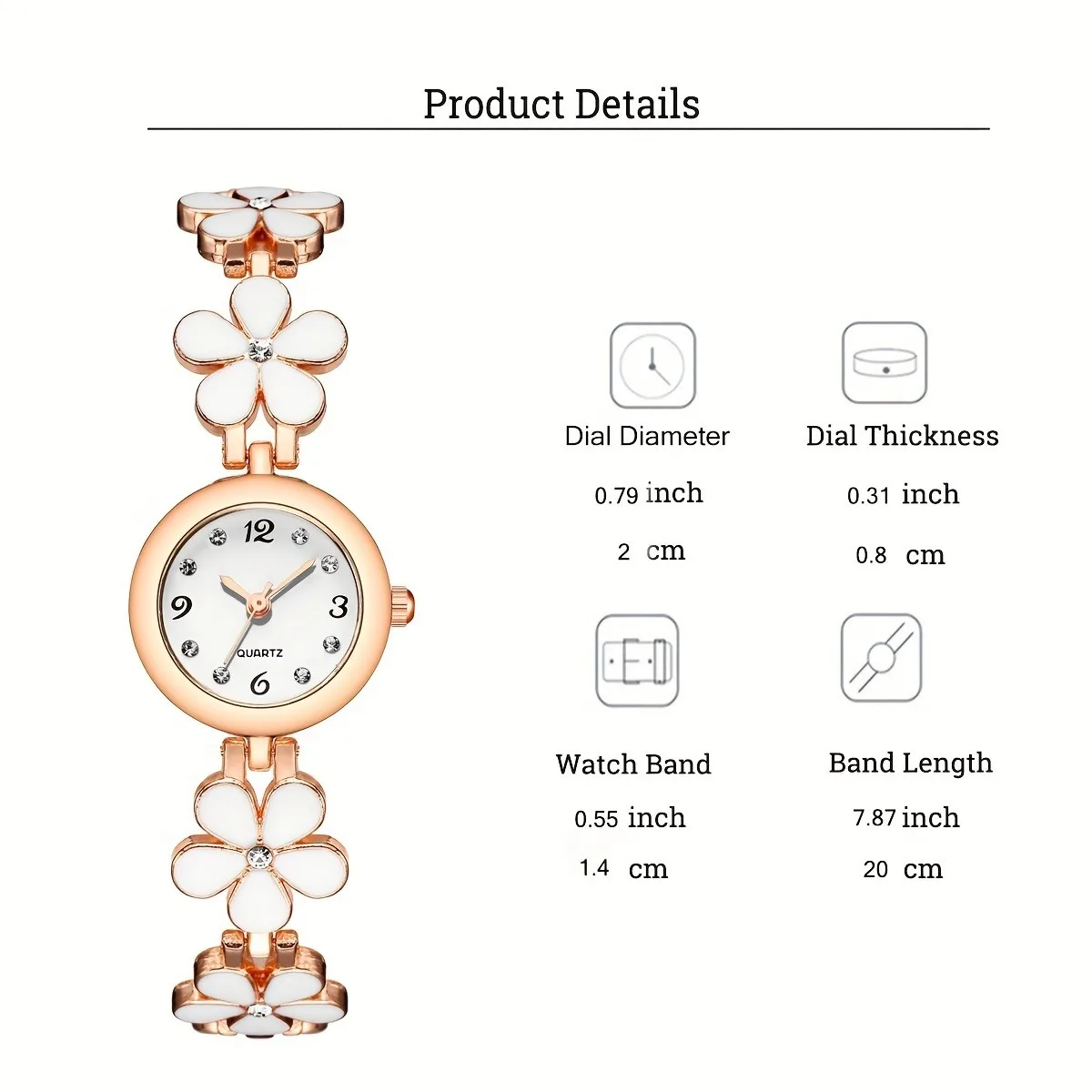 Fashion small watch for women 2024 luxury rhinestone flower bracelet stainless steel strap dress female clock relogio feminino