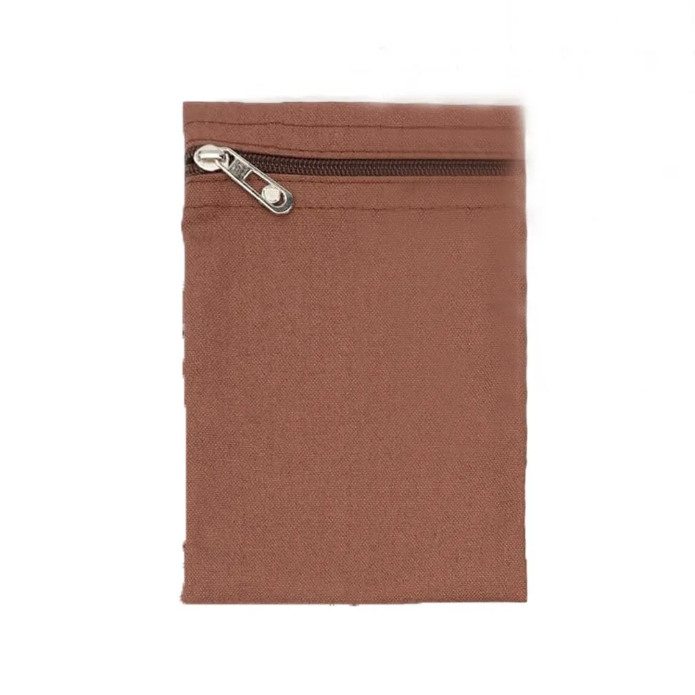 

New with Zipper Sew-in Side Hidden Pocket Polyester Solid Color Inside Security Pocket Durable Inside Pockets