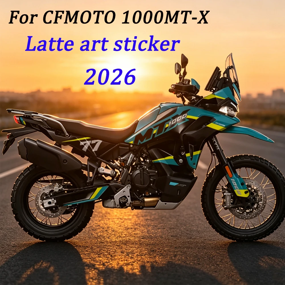 1000 MT-X Fuel Tank Side Decal Protector Decoration Sets Stickers 2026 For CFMOTO 1000MT-X 1000MTX Motorcycle Refit Full Body St