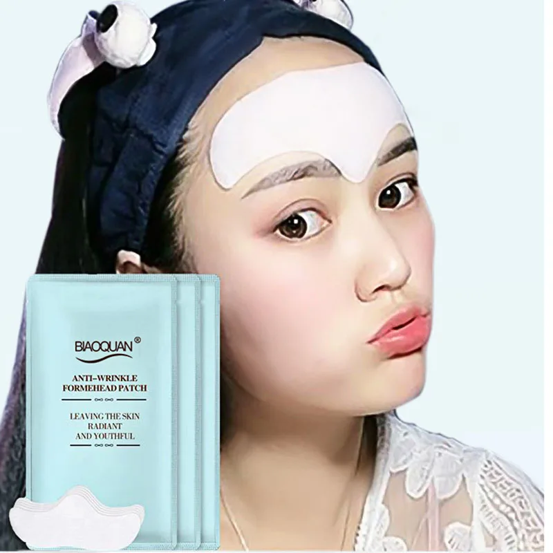 30pcs Anti-wrinkle Forehead Line Wrinkles Removal Gel Patch Firming Mask Frown Stickers Anti-aging Moisturizng Face Skin Care