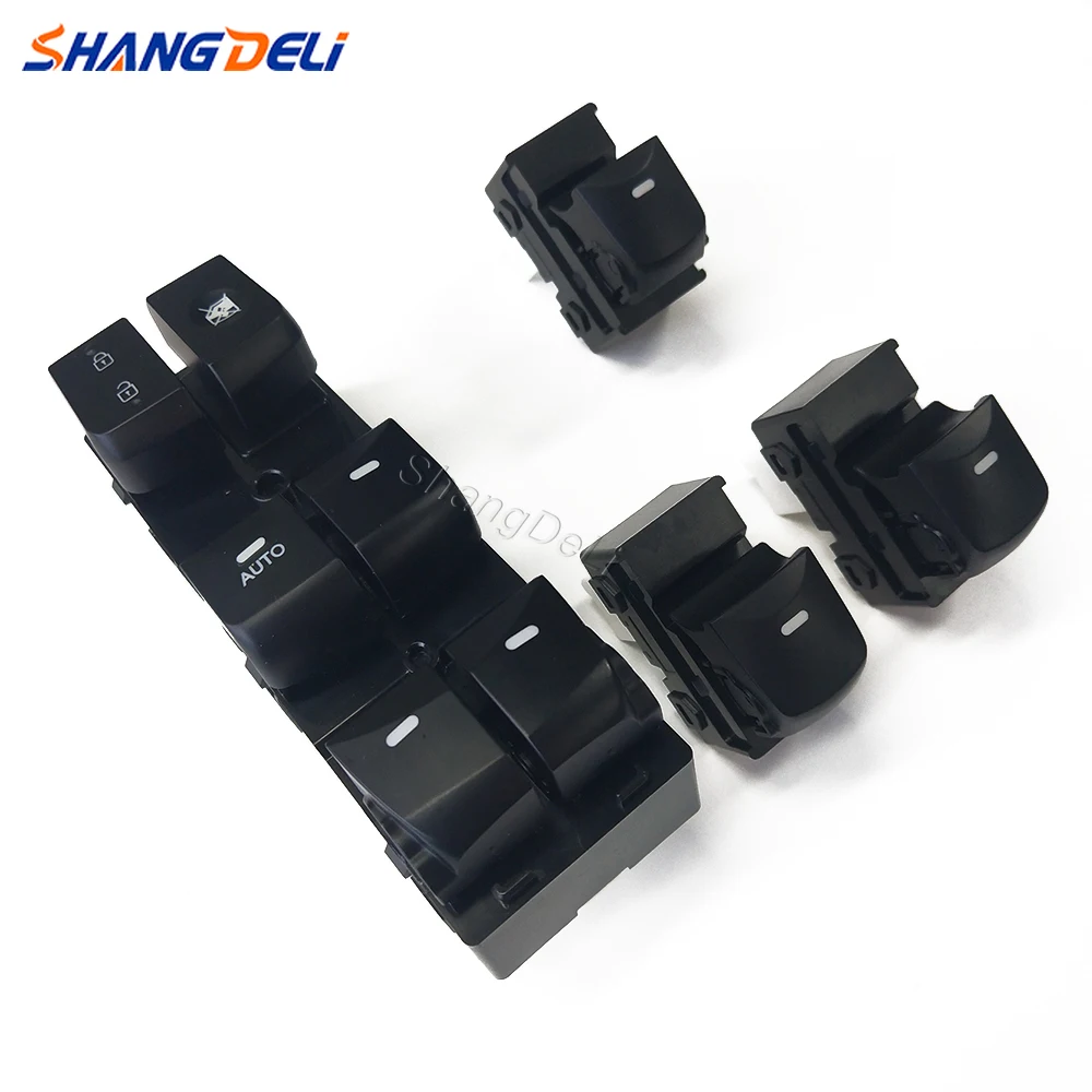 

4Pcs/set Car Power Window Control Switch Fit For Hyundai Elantra 2012-2016 Window Control Lifter Switch Car Accessories