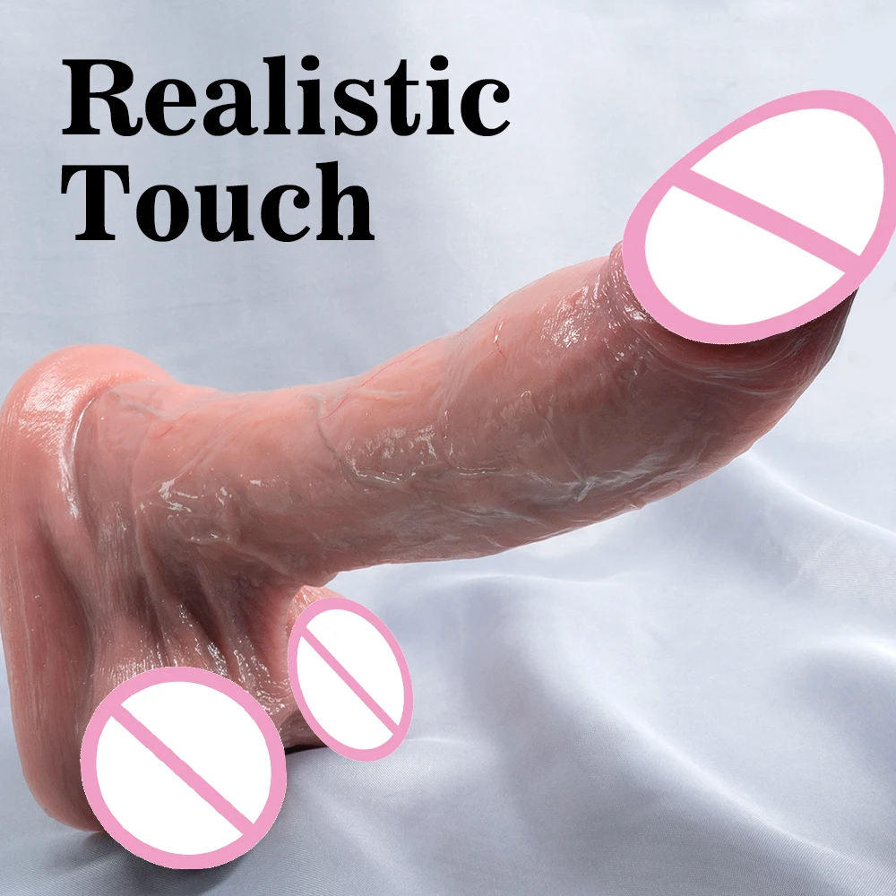 Super Big Dildos Super Large Penis Sex Toy For Women Silicone Powerful Suction Cup Anal Soft Penis Sex Tools for Women Adults 18