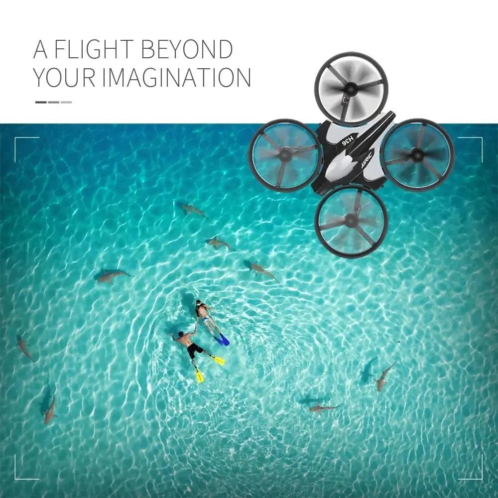 

Anti-collision H36 Mini RC Plane 360° Flip Four-axis Remote Control Quadcopter Portable Durable 6-Axis Headless Mode Helicopter