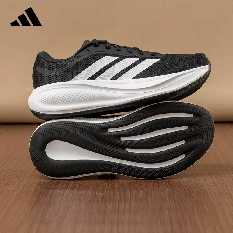 

Adidas KJ5830 Men Sport Running Sneakers White Blue Grey Mesh Breathable Inner Rubber Sole Lightweight Casual Athletic Shoes