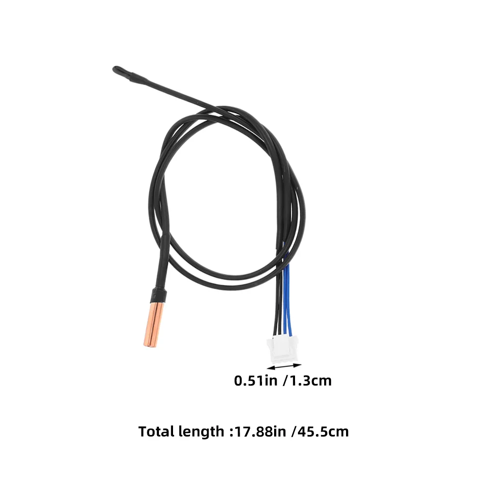 Sonda termistore epossidico 5K temperatura condizionatore d'aria 2 pezzi per temperatura di sostituzione del sensore CA testa termica Hvac