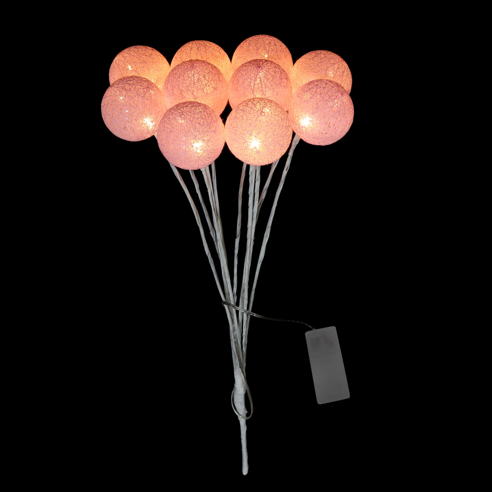 

Sky Ball Light Branch Decor Pink Flower Arrangement LED Bouquet Home Bedroom Study Party Accessories Balloon Supplies