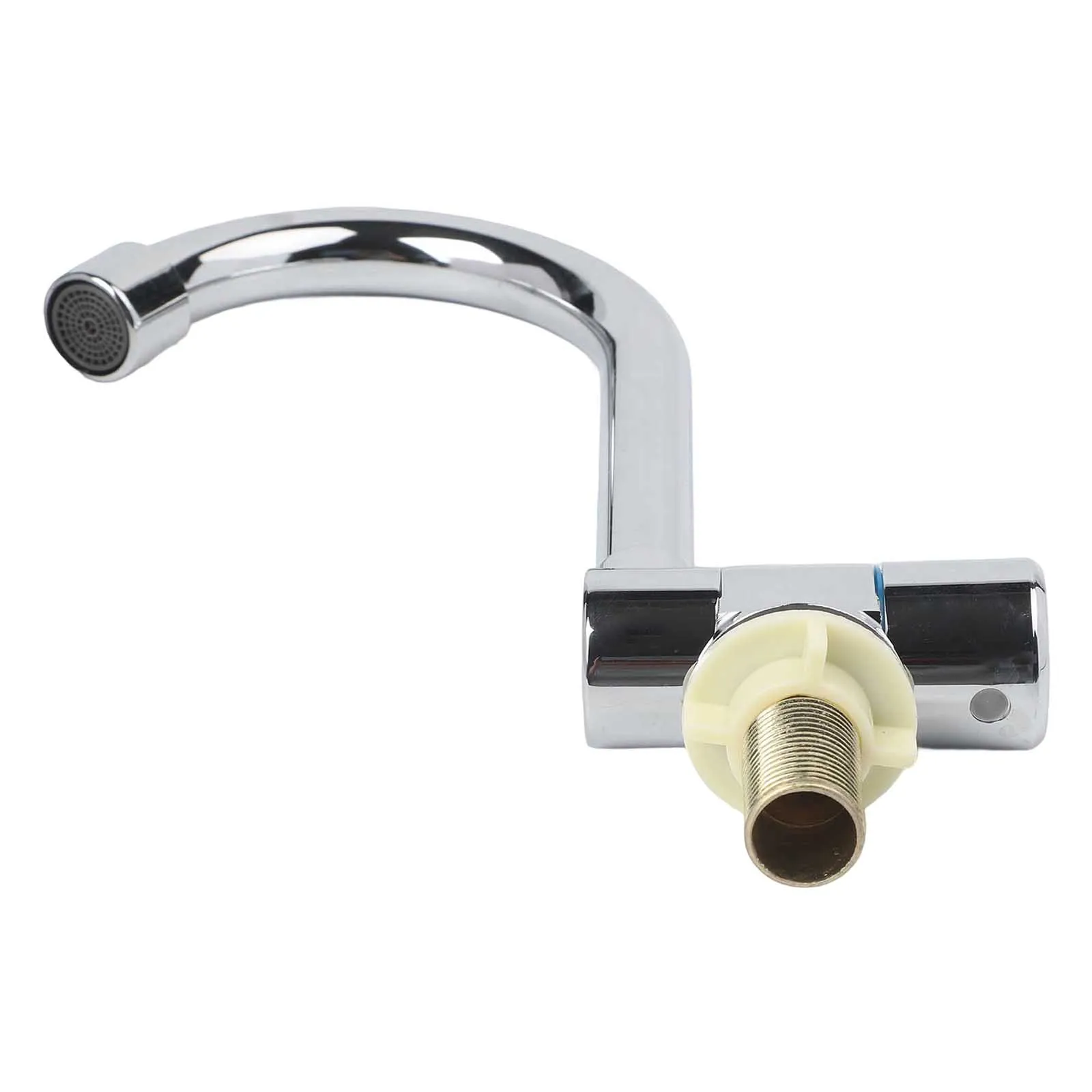 205*138*81mm G1 2 360 Rotating Faucet Folding Kitchen Faucet Stainless Steel Faucet Swivel Design Compatible With Standard Sinks