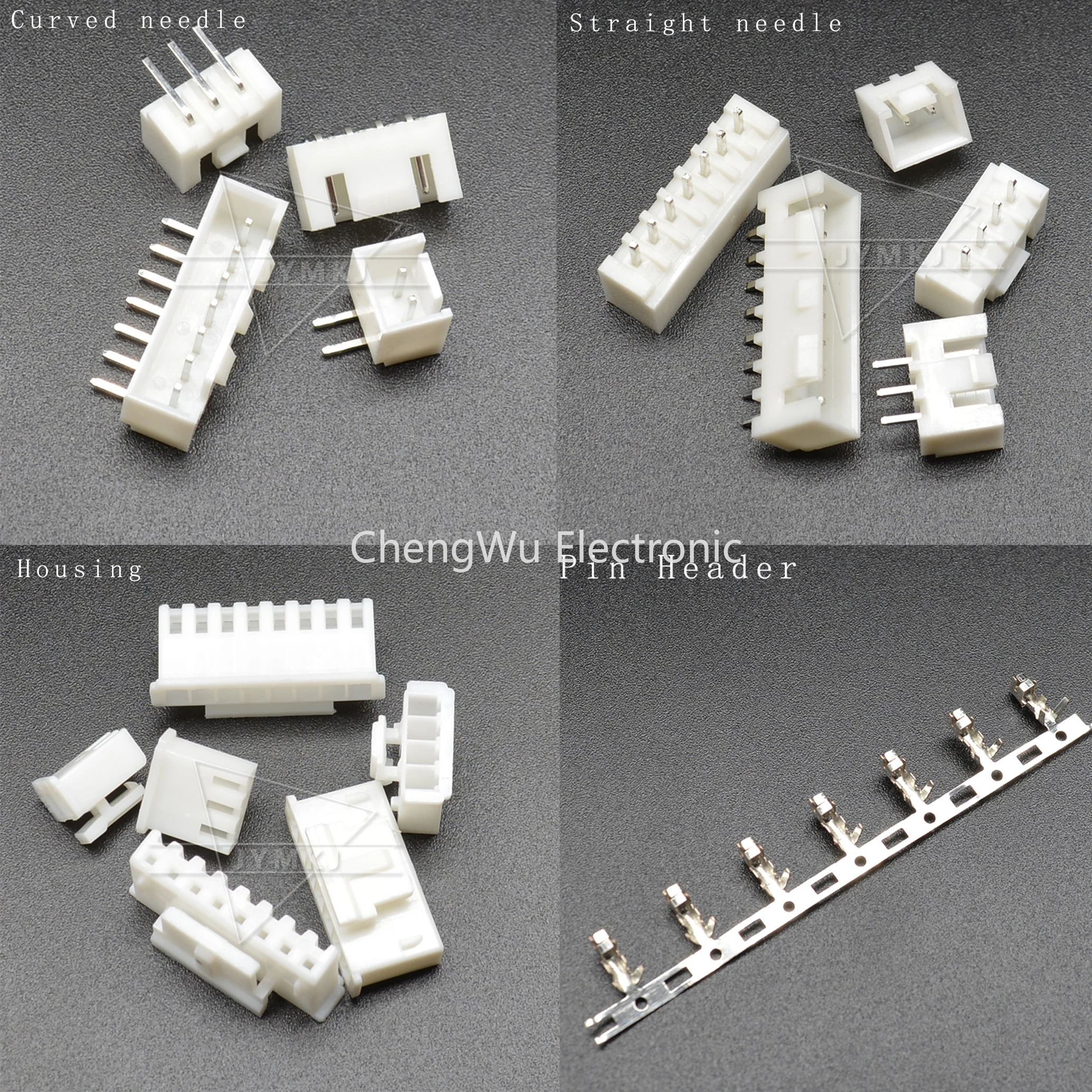 XH2.54 2p 3p 4p 5p 6p 7p 8 Pin 2.54mm Pitch Terminal / Housing / Pin Header JST Connector Wire Connectors Adaptor XHB