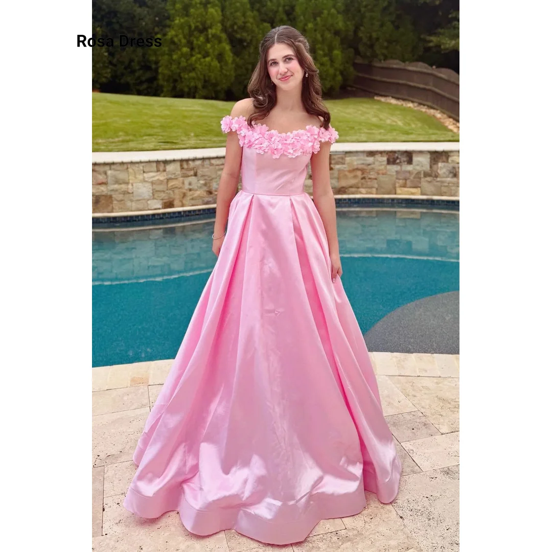 

Pink Luxury Elegant Party Dresses for Wedding Woman Customized Formal & Evening Gowns Line A Sleeveless Satin Engagement Dress