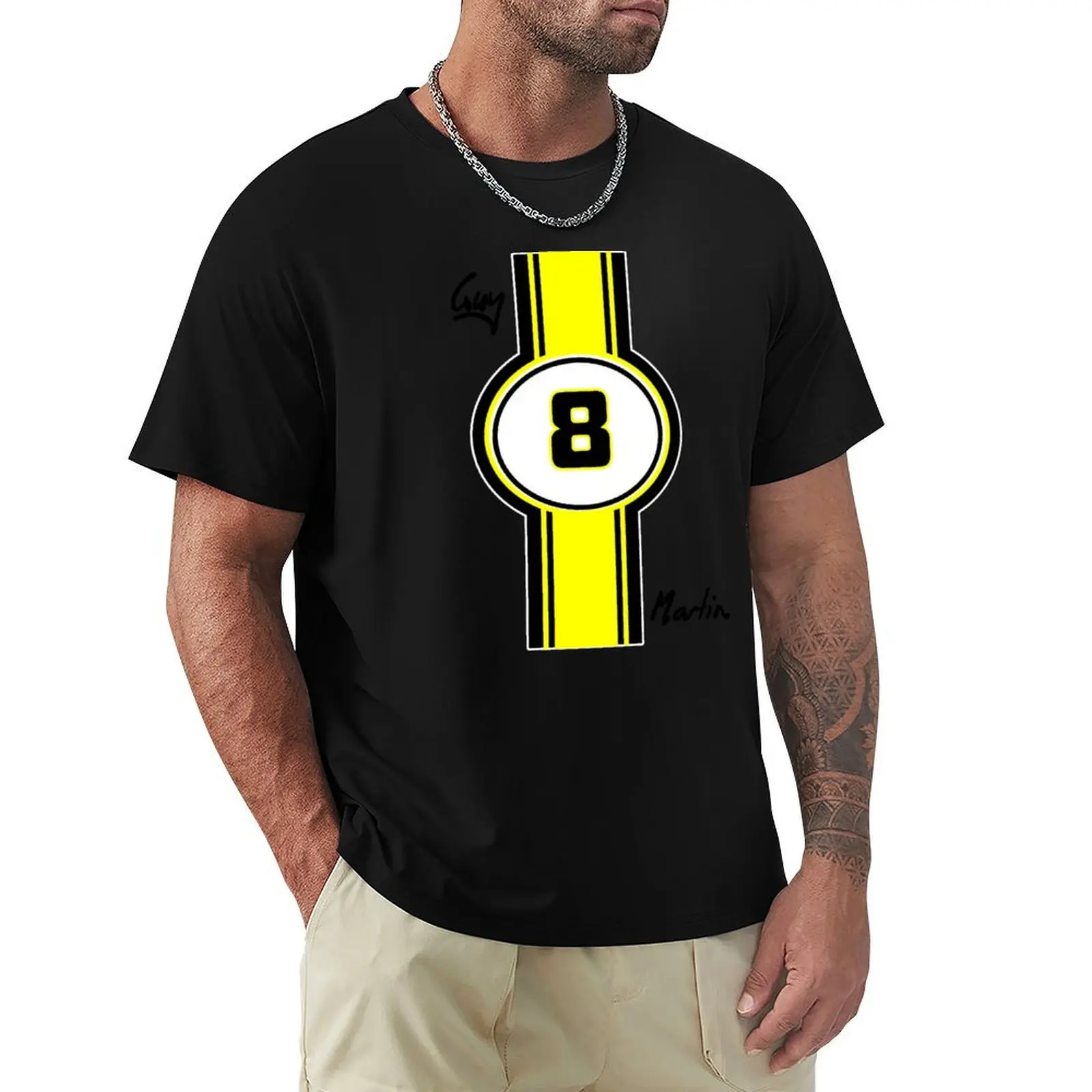 Guy Martin T-Shirt Stain Resistant Casual Tee