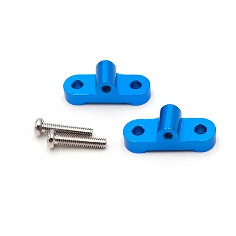 

2 шт., металлический задний рычаг, крепление, толкатель с фиксированным сиденьем, модернизированный держатель тяги для FY-01/02/03 Wltoys 12428 12423 1/12 RC Car