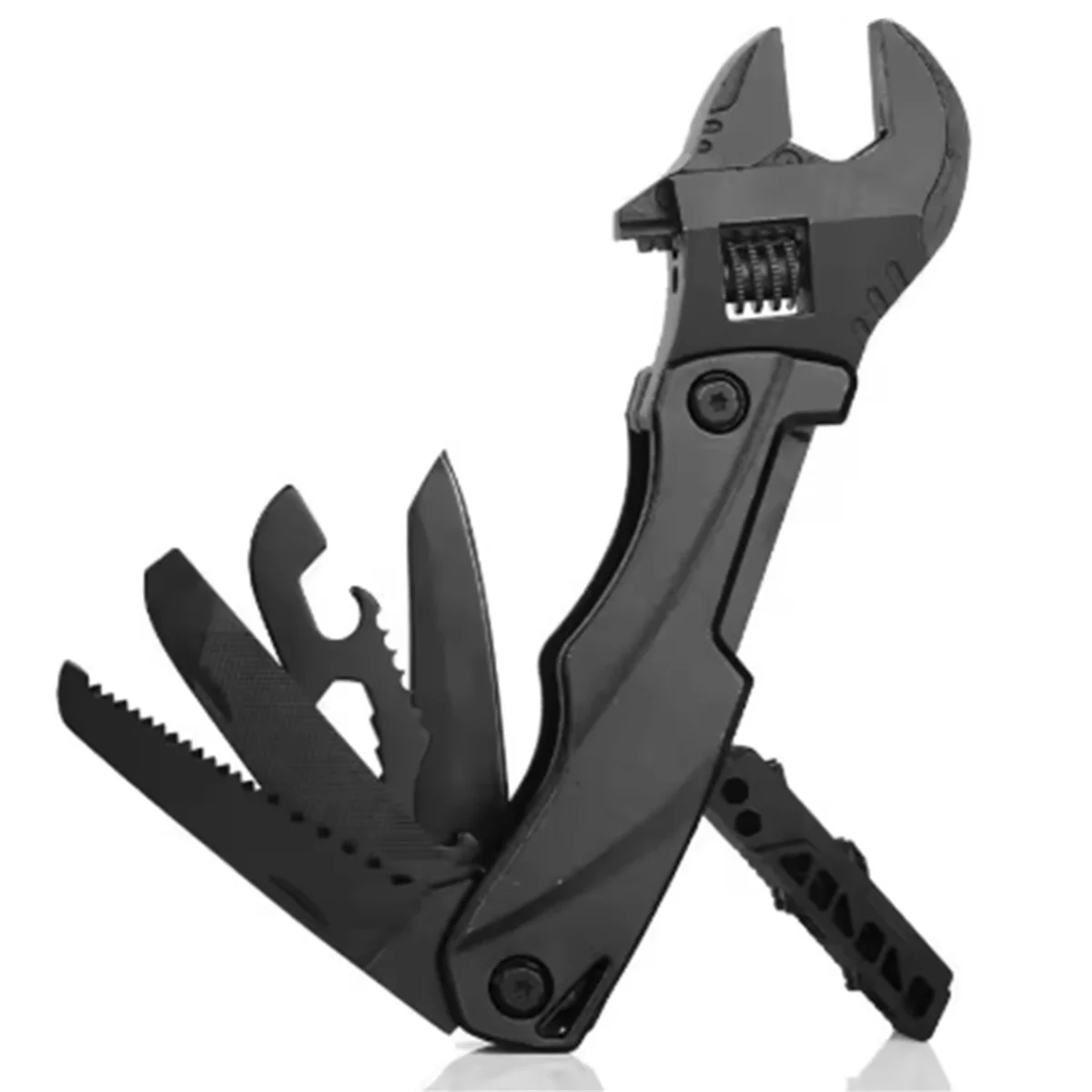 

A002 Mini Multi Functional Wrench Hammer Combination Universal Folding Pliers Tool Universal Wire Cutters Electrician Tools