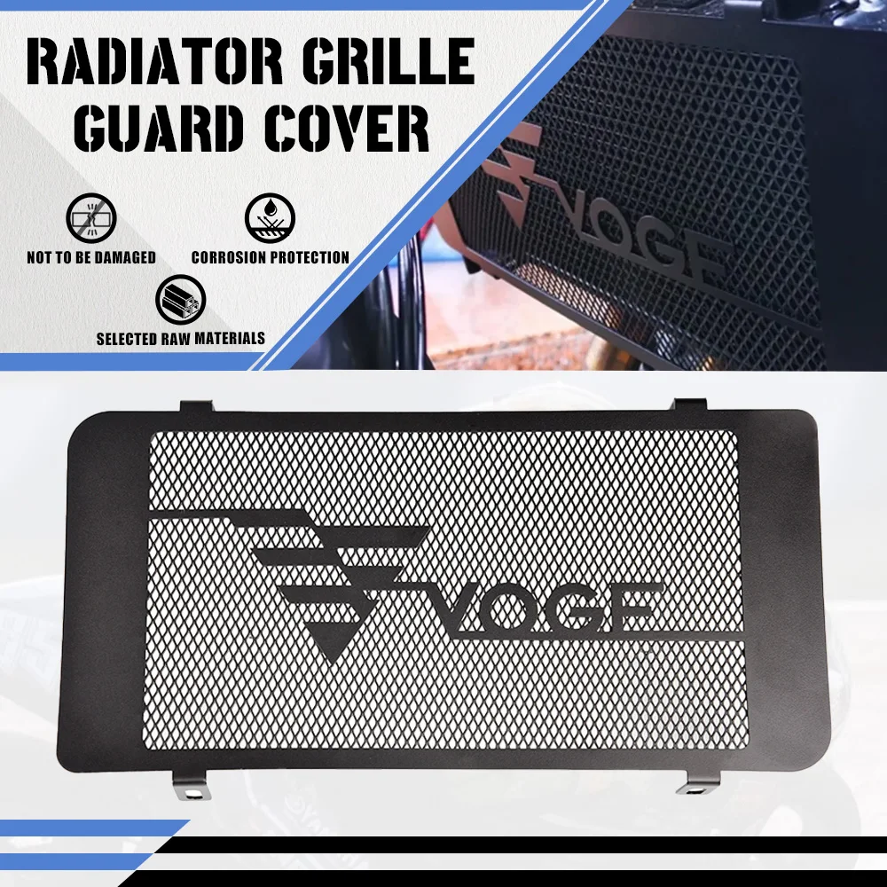 

Motor For VOGE 500AC 525AC 525R 525DS Radiator Grille Guard Cover Protector Motorcycle Accessories 500 AC 525 AC 525 R 525 DS
