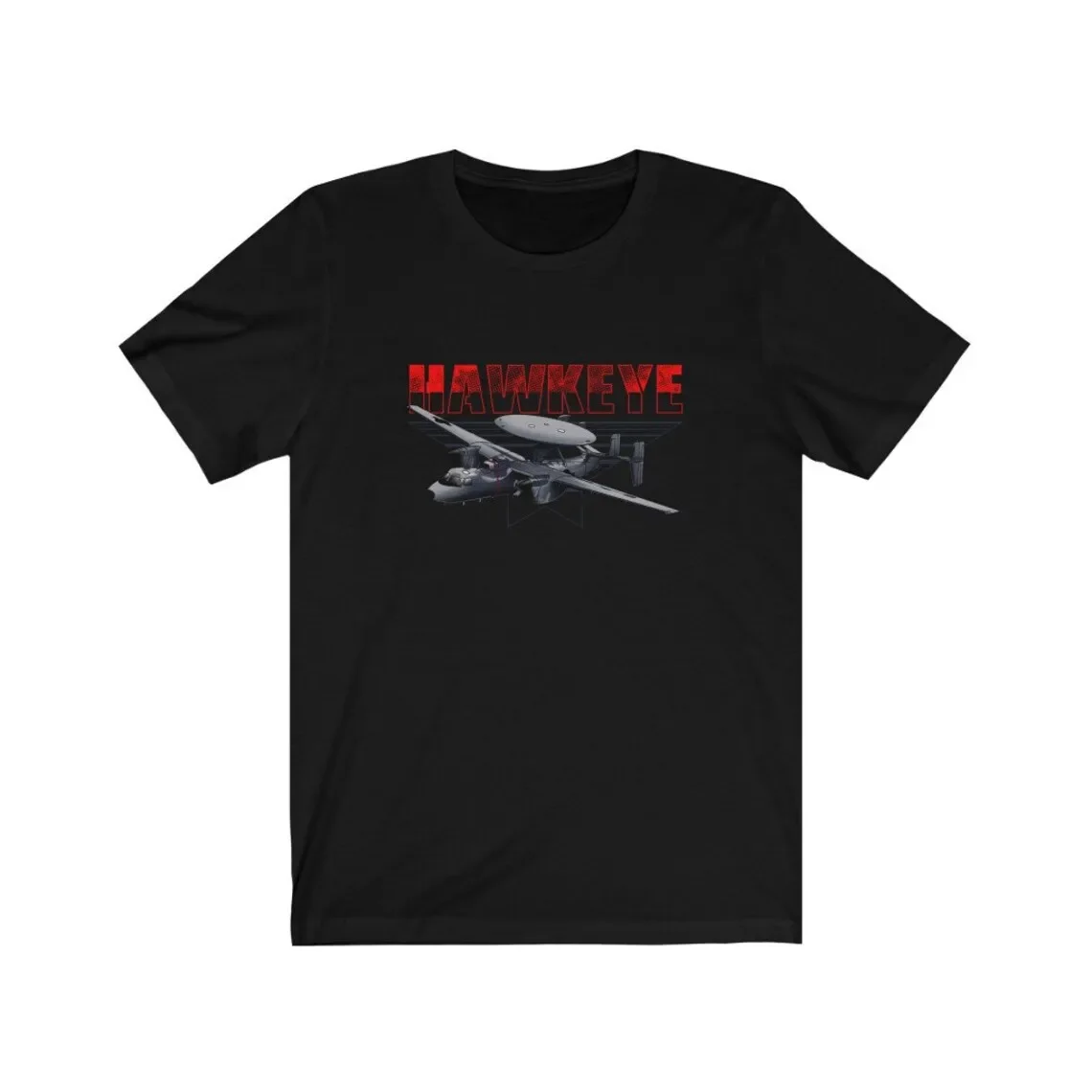 E-2 Hawkeye AWACS Tactical Airborne Early Warning Aircraft T-Shirt 100% Cotton O-Neck Summer Short Sleeve Casual Mens T-shirt