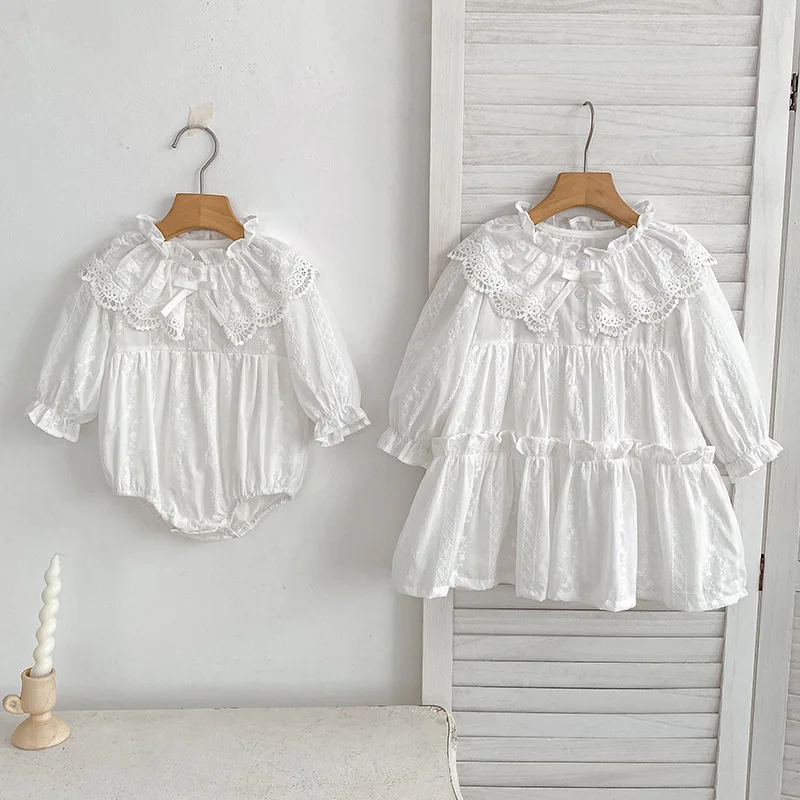 knee length dresses for ladies White Special Occasion Dress with Big Bow