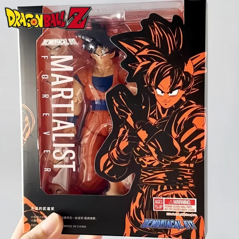 

Original Dragon Ball Z Son Goku Figure Demoniacal Fit- Martialist Forever 3.0 Anime Action Figures Pvc Statue Model Gift