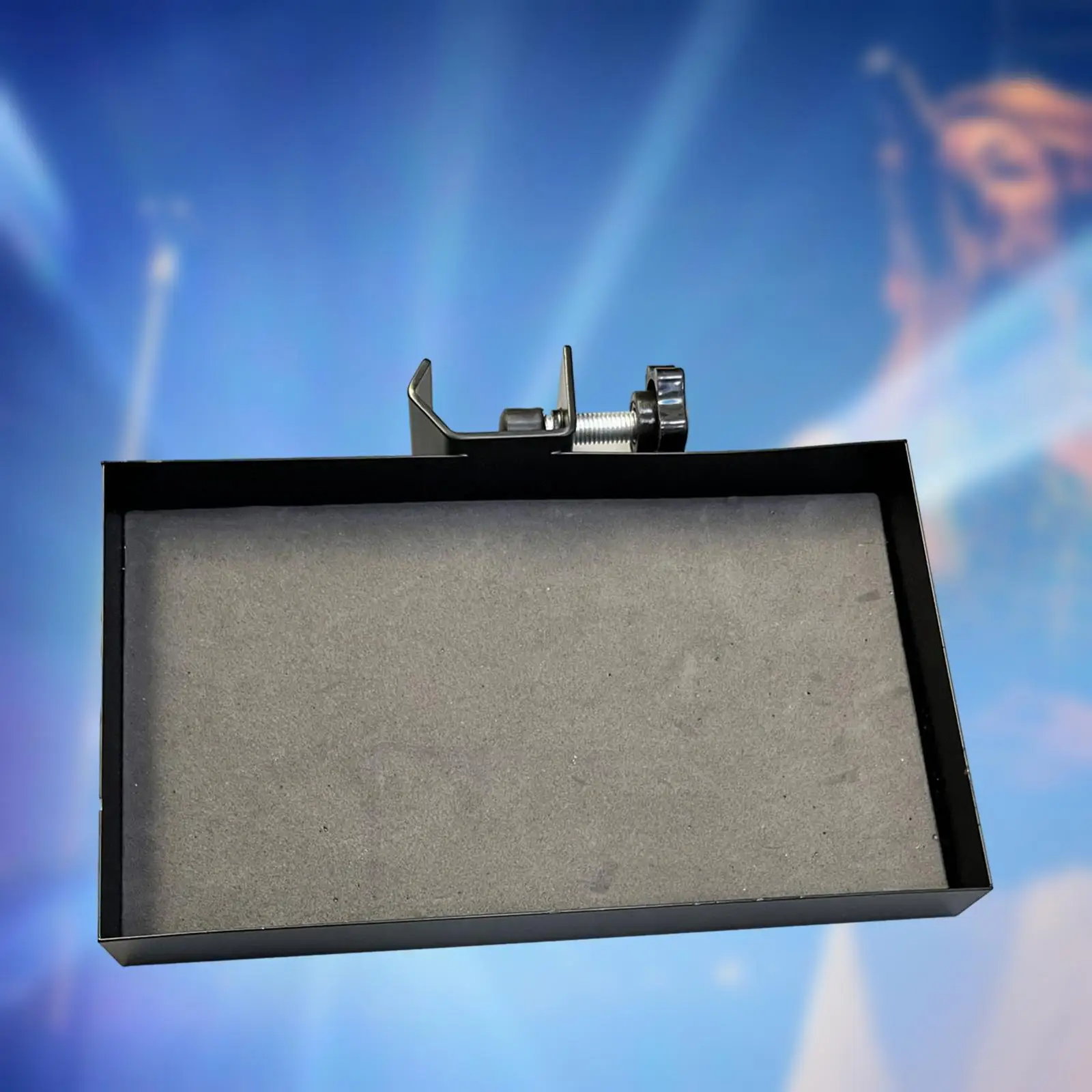 Microphone Stand Universal Shelf Braces Microphone Sound Tray Brackets for Stage Most Mic Stands Broadcast Recording Music Sheet
