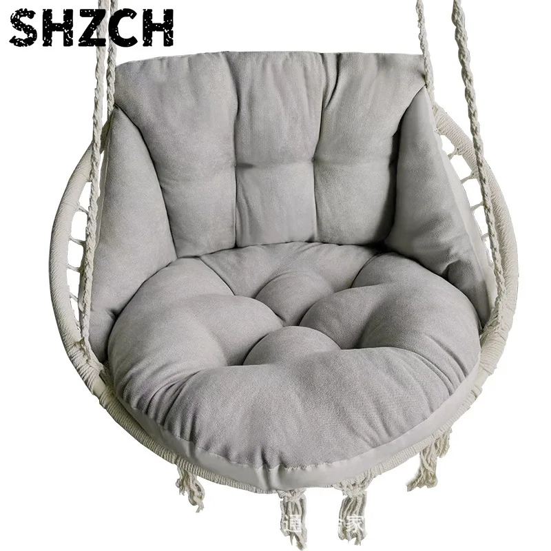 1Pcs Crystal Velvet Hanging Basket Cushion Swing Single Sofa Cushion Househol/d Chair Cloth Cushion