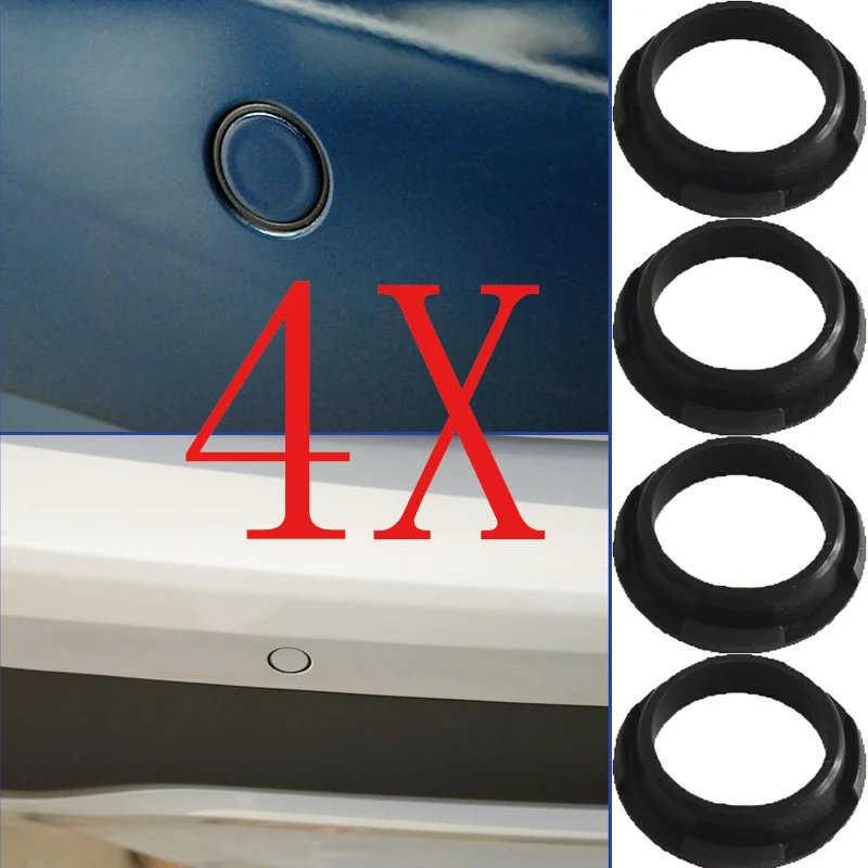 4X Parking Sensor Rubber Seal O-Ring For VWJetta 2015 2016 2017 2018 2020 2021 2022 2023