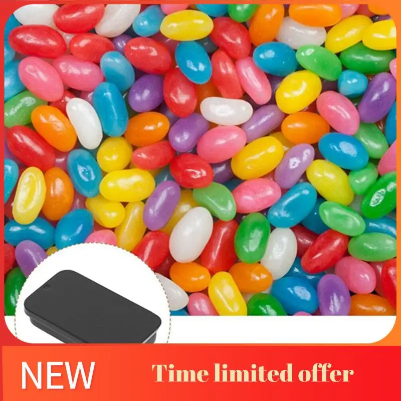 ABHU 20PCS มินิกล่องโลหะ Rotatetop คอนเทนเนอร์กล่องสี่เหลี่ยมผืนผ้าสําหรับลูกอมเครื่องประดับหัตถกรรมเม็ด 60X34X10 มม.(สีขาว)