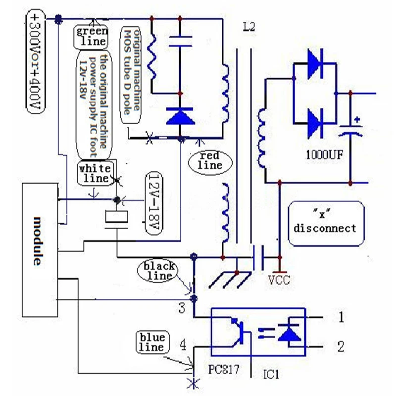 220W Single-tube LCD Repair Module LCD/LED LCD TV LCD Display Main Power Repair Module 47 Inches or Less Universal