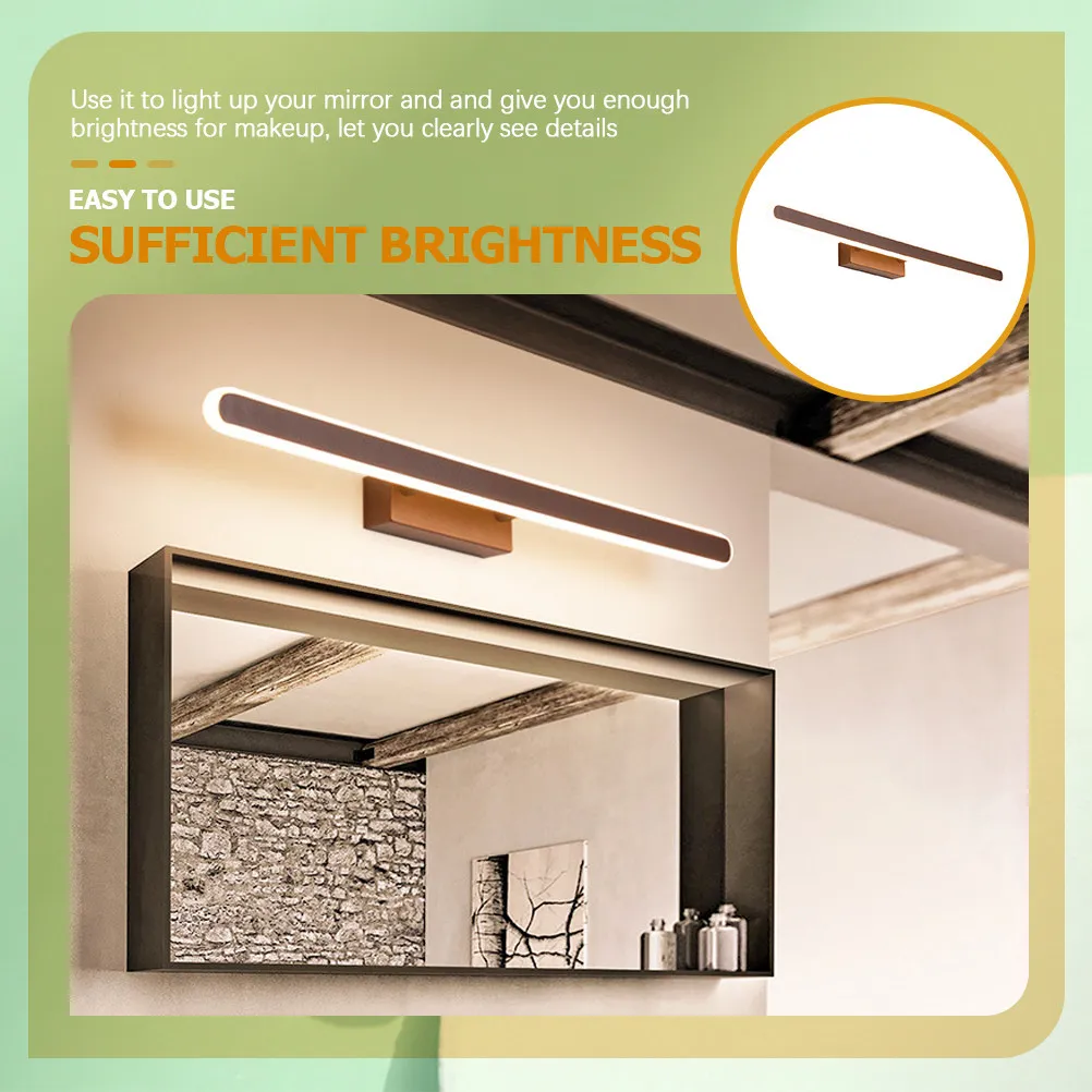 1Set LED Vanity Lights Modern Wall Lamp for Bathroom Bedroom Mirror Makeup Lighting Fixture Heat Resistant No Flicker