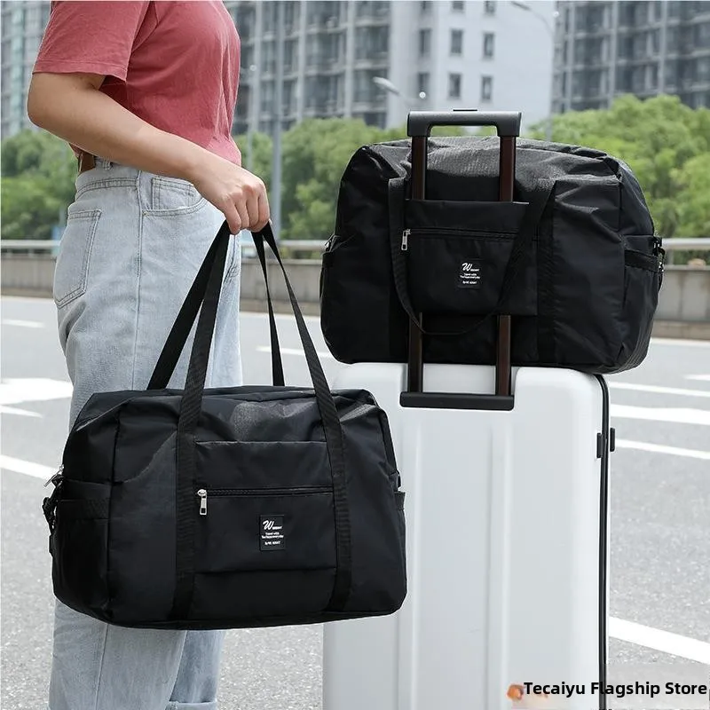 

Большая водонепроницаемая дорожная сумка-рюкзак для фитнеса, ручная сумка через плечо, сумка для хранения для использования на открытом воздухе, модная сумка для переноски.