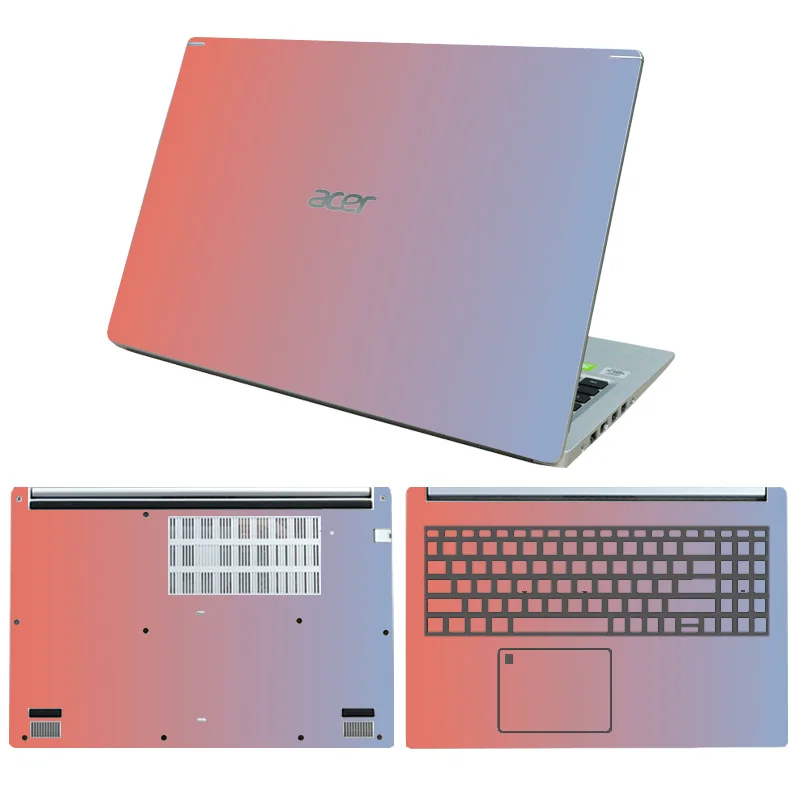 Imagem -04 - Pele Pintada Personalizada do Portátil Adesivo para Acer Aspire A51558m 56 55 54 52 A514-54 A315-57 56 A715-51g 75g Filme