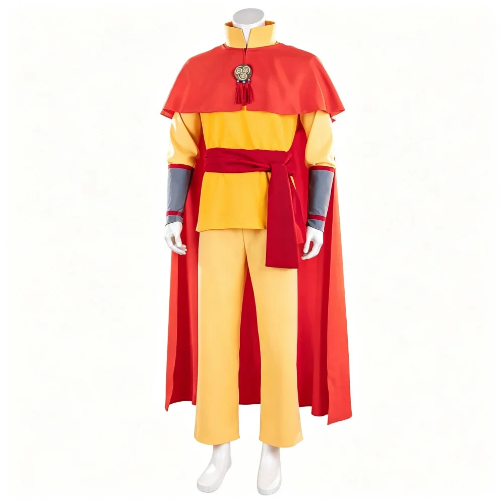 Anime Aang Cosplay Kostüm 2026 Edition Avatar – Der Herr der Elemente Rollenspiel für Halloween, Karneval, Comic Con Avatar Outfits – Detail 3