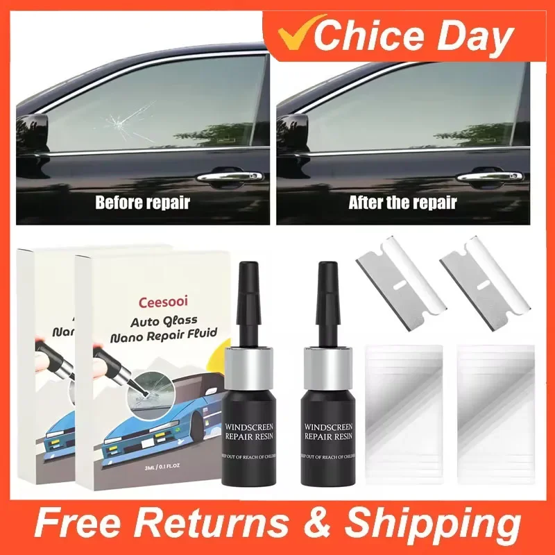 Car Glass Repair Window Cracks Gone Kit Remove Scratch Automobile Truck Motorcycles Broken Windscreen Crack Recovery Set Amagi