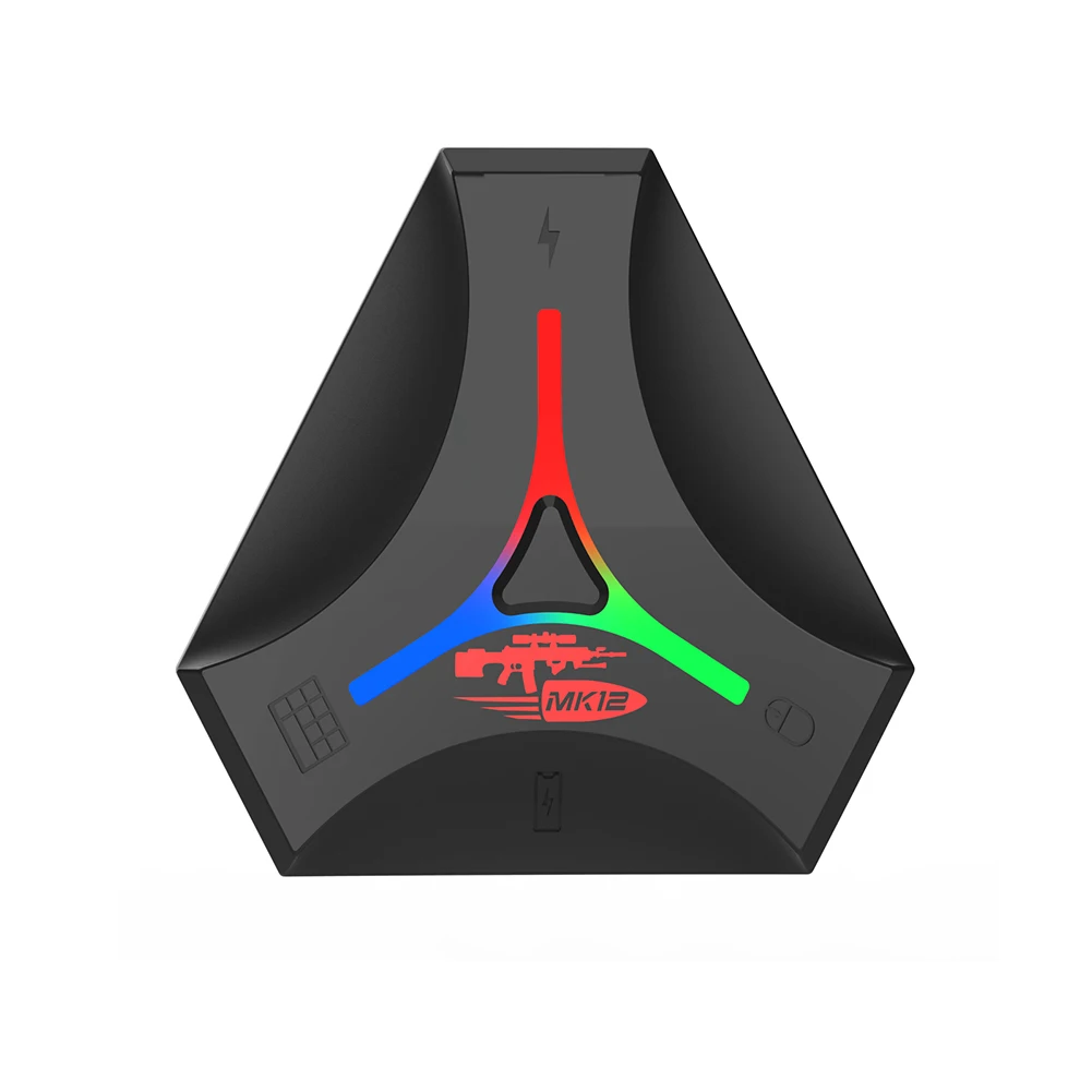 Conversor de Teclado e Mouse, Conversor de Jogos, Plug Play, Consolas de Jogos, Compatível com Android, IOS System