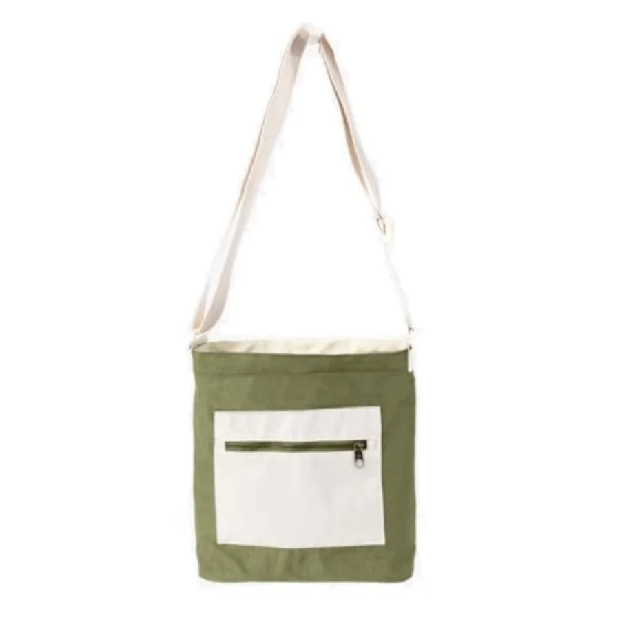 Mini Utility Tote for Women - Messenger Bag Purse with Adjustable Strap and Zip Pocket for Day Trips