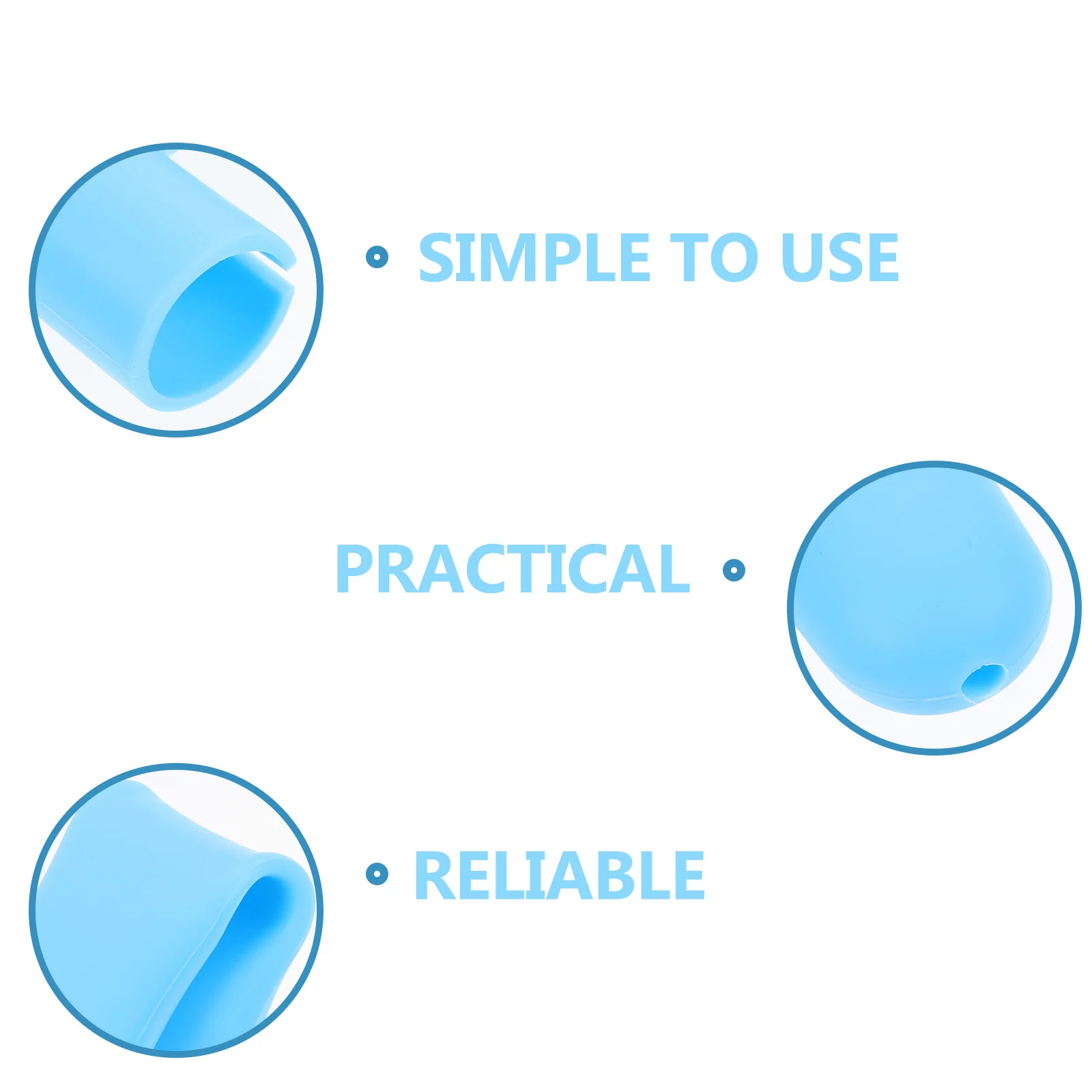 

2Pcs Door Knob Protector Anticollision Sleeve Baby Safe Play Environment Longer Lifespan Doorknob Covers Door Handle Protector