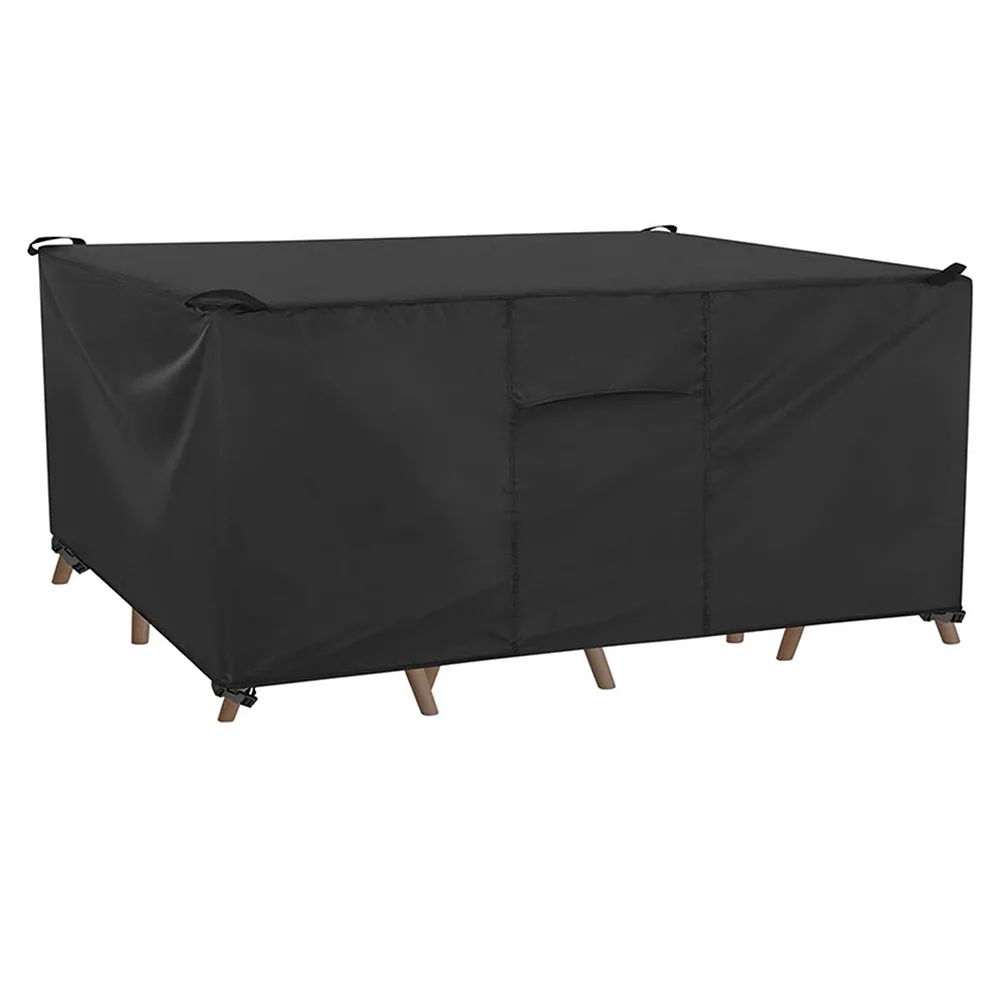 

All-Weather Table Cover Outdoor Table Protection Easy To Clean Storage Bag Included Versatile Fit For Various Furniture
