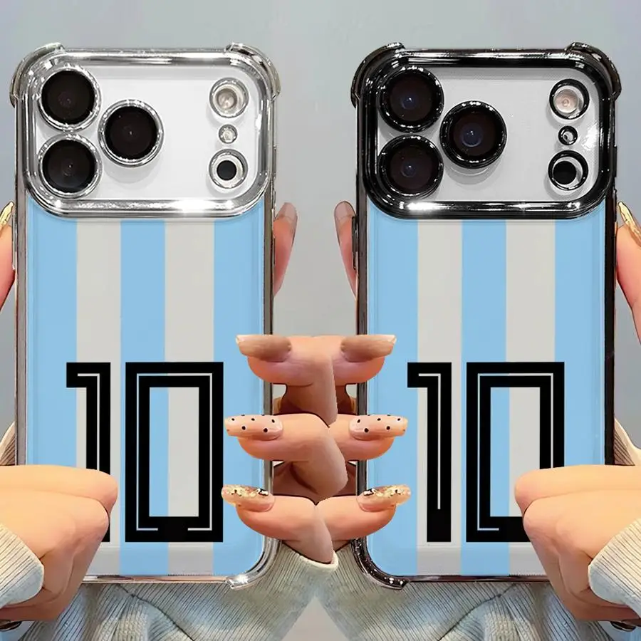 Case for iPhone 17 Air 16 17 Pro Max 13 15 Plus 12 14 11 Soft Phone Cover Number 10