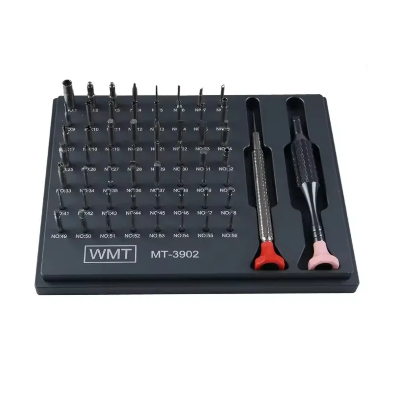 useful durable factory business repairment 56 replaceable special screwdrivers watch tools