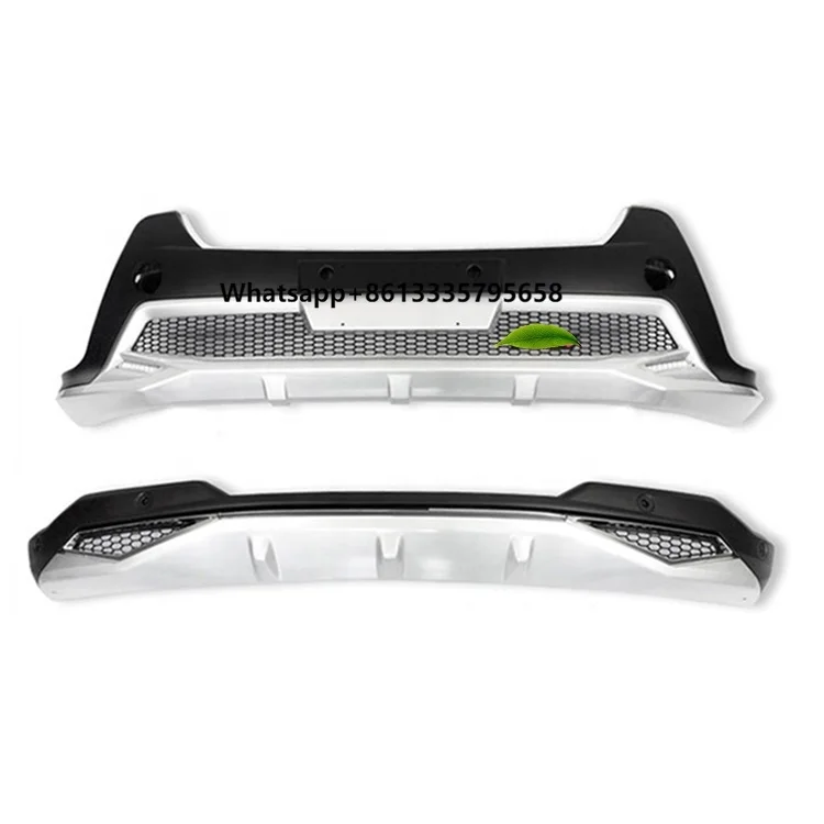 

Auto Parts Bumper Protector Body Accessories Fit For RAV4 2014 Front Bumper & Rear Bumper Without Light