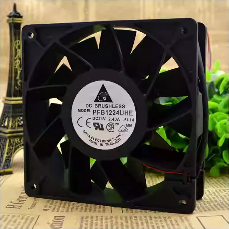 

PFB1224UHE совершенно новый вентилятор Delta 12038 24V 2.40A 12CM с высоким объемом воздушного потока для преобразователей частоты
