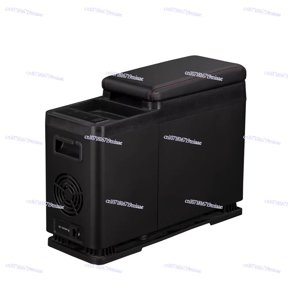 Car Central Armrest Refrigerator 12V Commercial Vehicle Modified Refrigerated Freezer Compressor Refrigeration