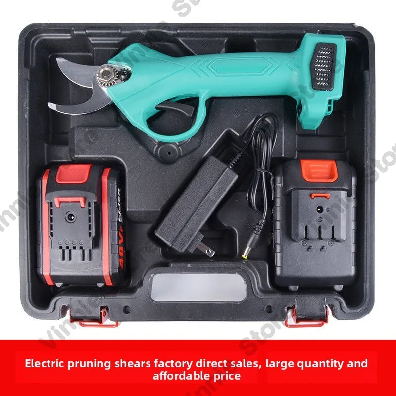 Electric pruning shears, garden gardening shears, pruning  thick branch electric fruit tree shears, fruit