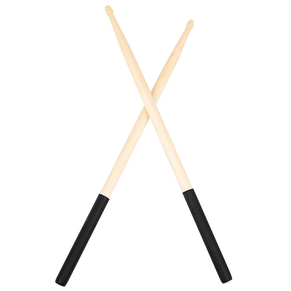 

1 Pair Anti-Slip Drum Sticks Wood Material Sturdy Lightweight For Electronic Drum Practice Portable Percussion Sticks Instrument