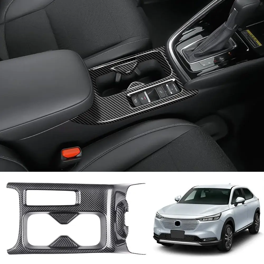 مسند ذراع السيارة الإطار الداخلي لهوندا HRV 2021 Binzhi VEZEL التحكم المركزي كوب ماء الإطار تعديل الداخلي لليمين-N2O9